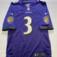Baltimore Ravens #3 Odell Beckham Jr. Nike Game Jersey - Mens Small