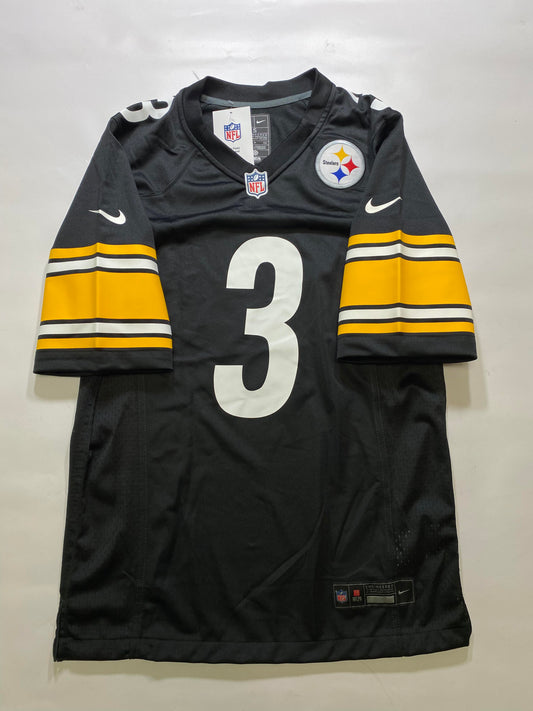 Pittsburgh Steelers #3 Russell Wilson Nike Game Jersey - Mens Small