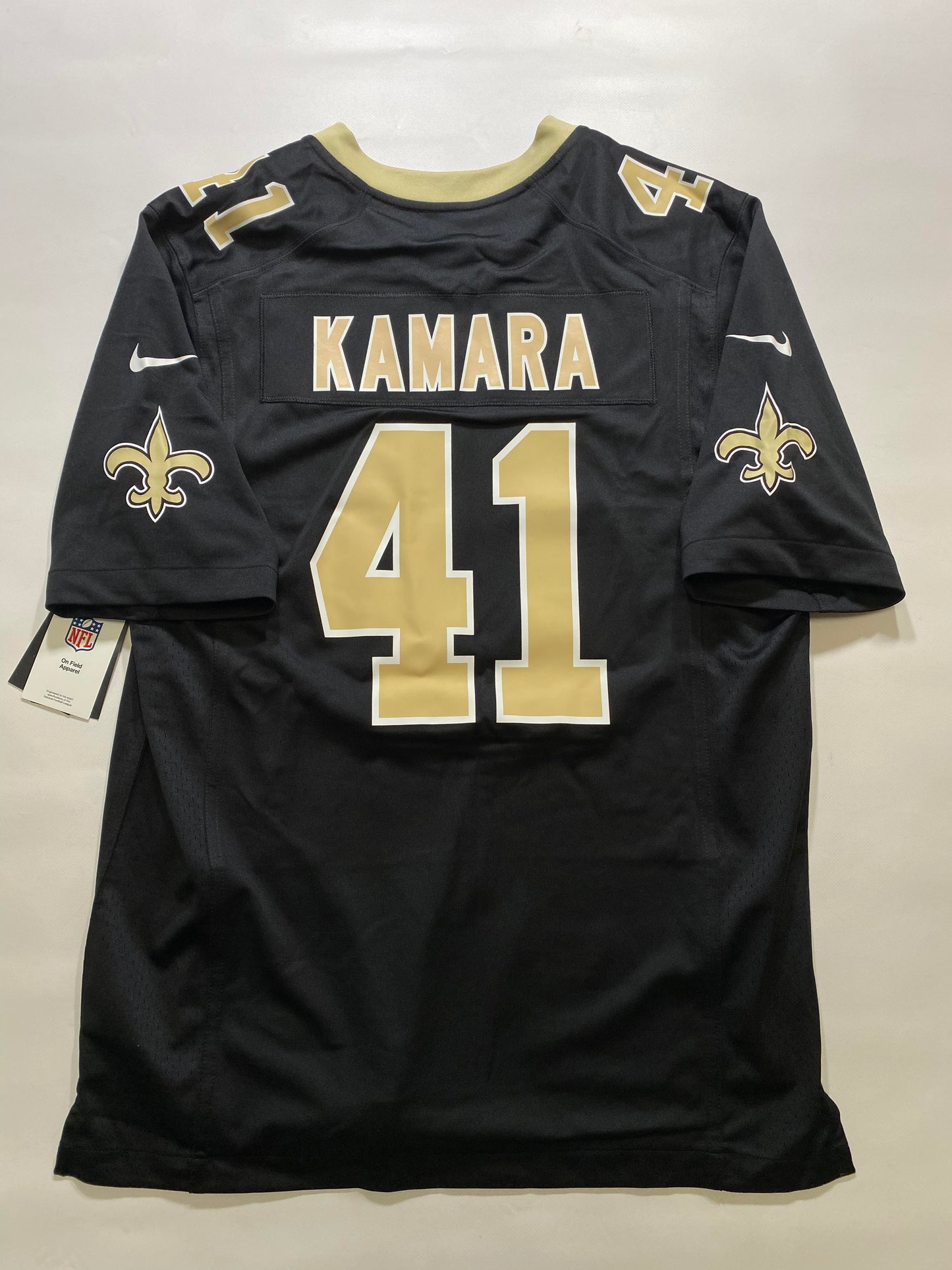 New Orleans Saints #41 Alvin Kamara Nike Game Jersey - Mens Medium