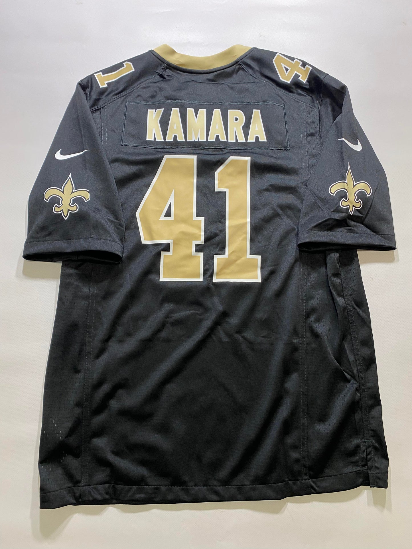 New Orleans Saints #41 Alvin Kamara Nike Game Jersey - Mens Large