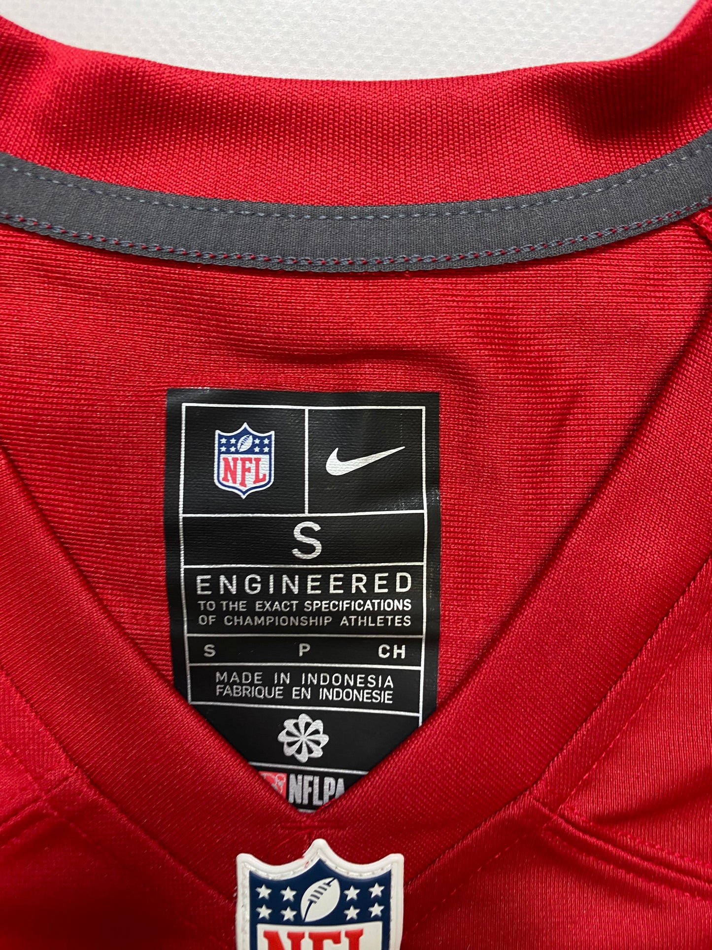 San Francisco 49ers #23 Christian McCaffrey Nike Game Jersey - Womens Small