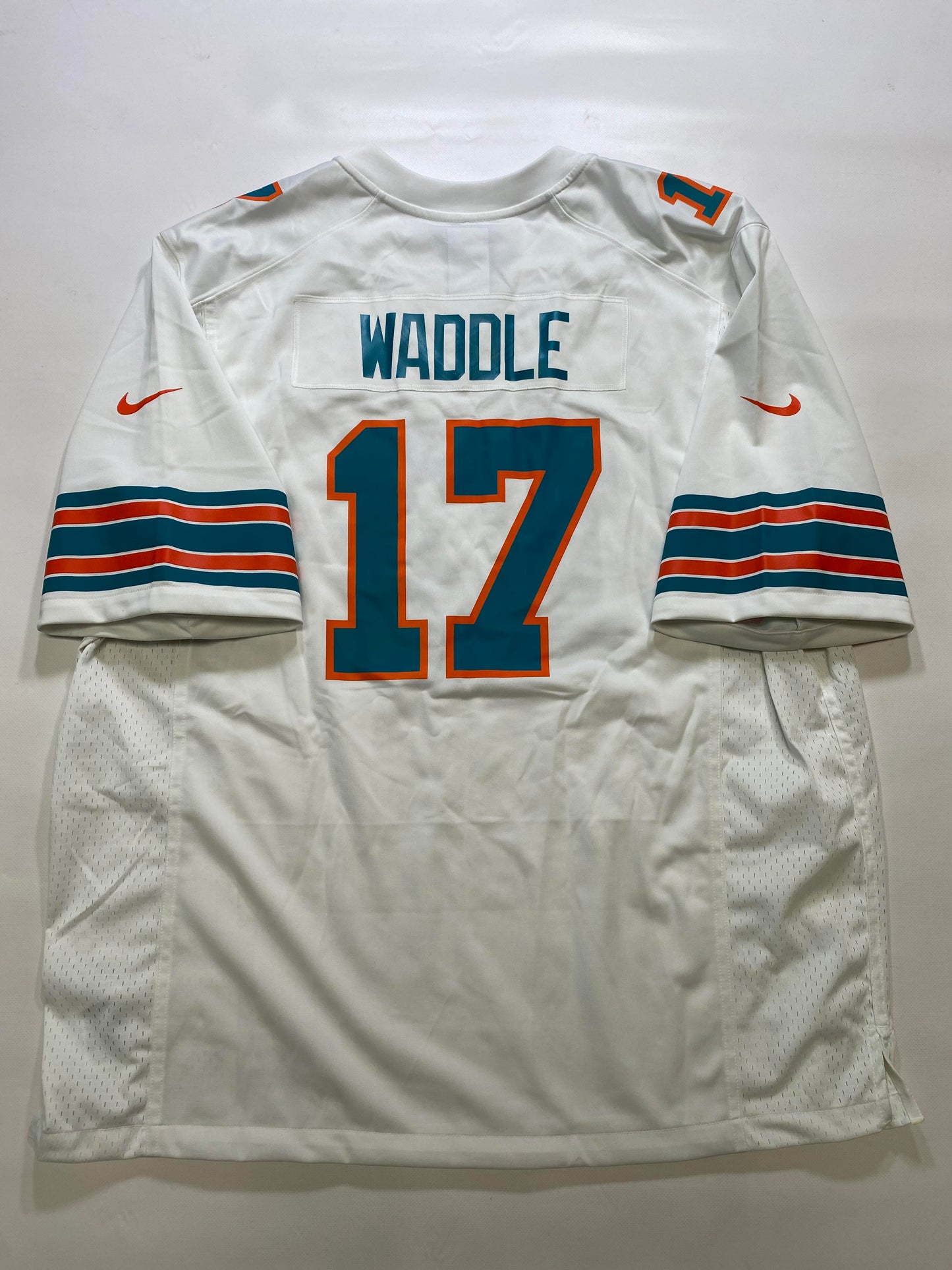 Miami Dolphins #17 Jaylen Waddle Nike Game Jersey - Mens 2XL