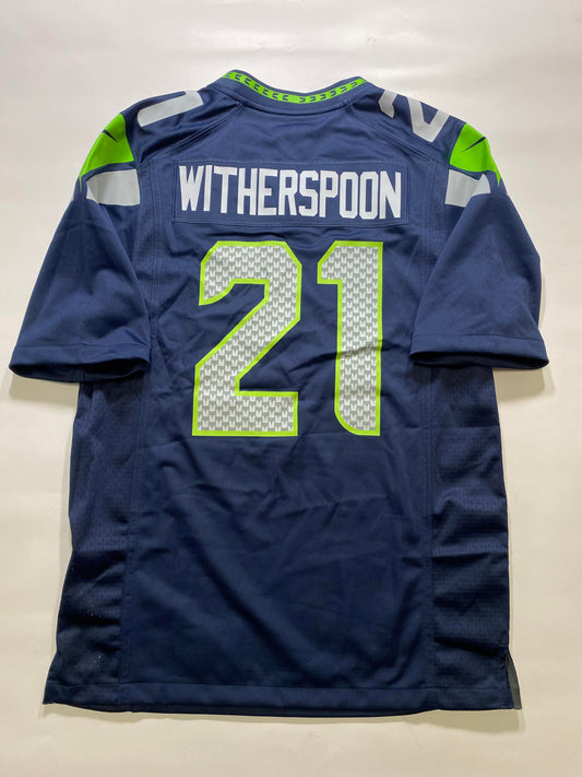 Seattle Seahawks #21 Devon Witherspoon Nike Game Jersey - Mens Small