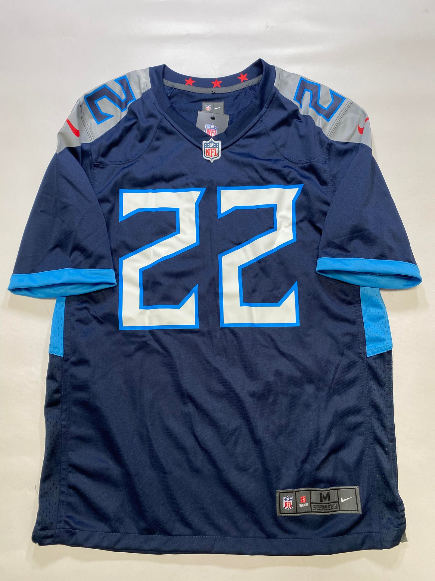 Tennessee Titans #22 Derrick Henry Nike Game Jersey - Mens Medium