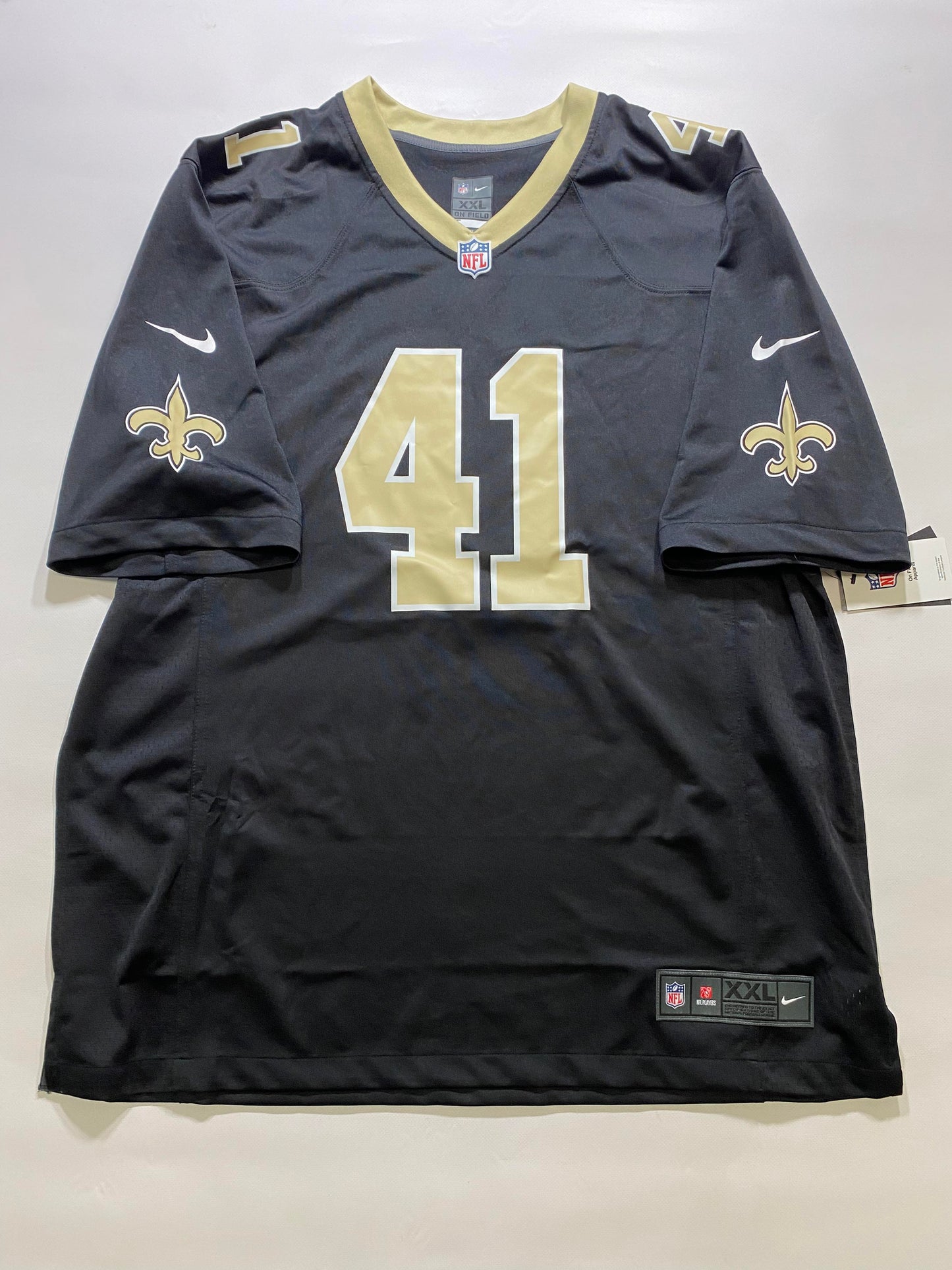 New Orleans Saints #41 Alvin Kamara Nike Game Jersey - Mens 2XL