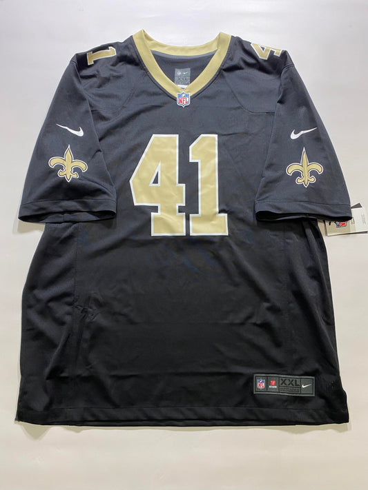 New Orleans Saints #41 Alvin Kamara Nike Game Jersey - Mens 2XL