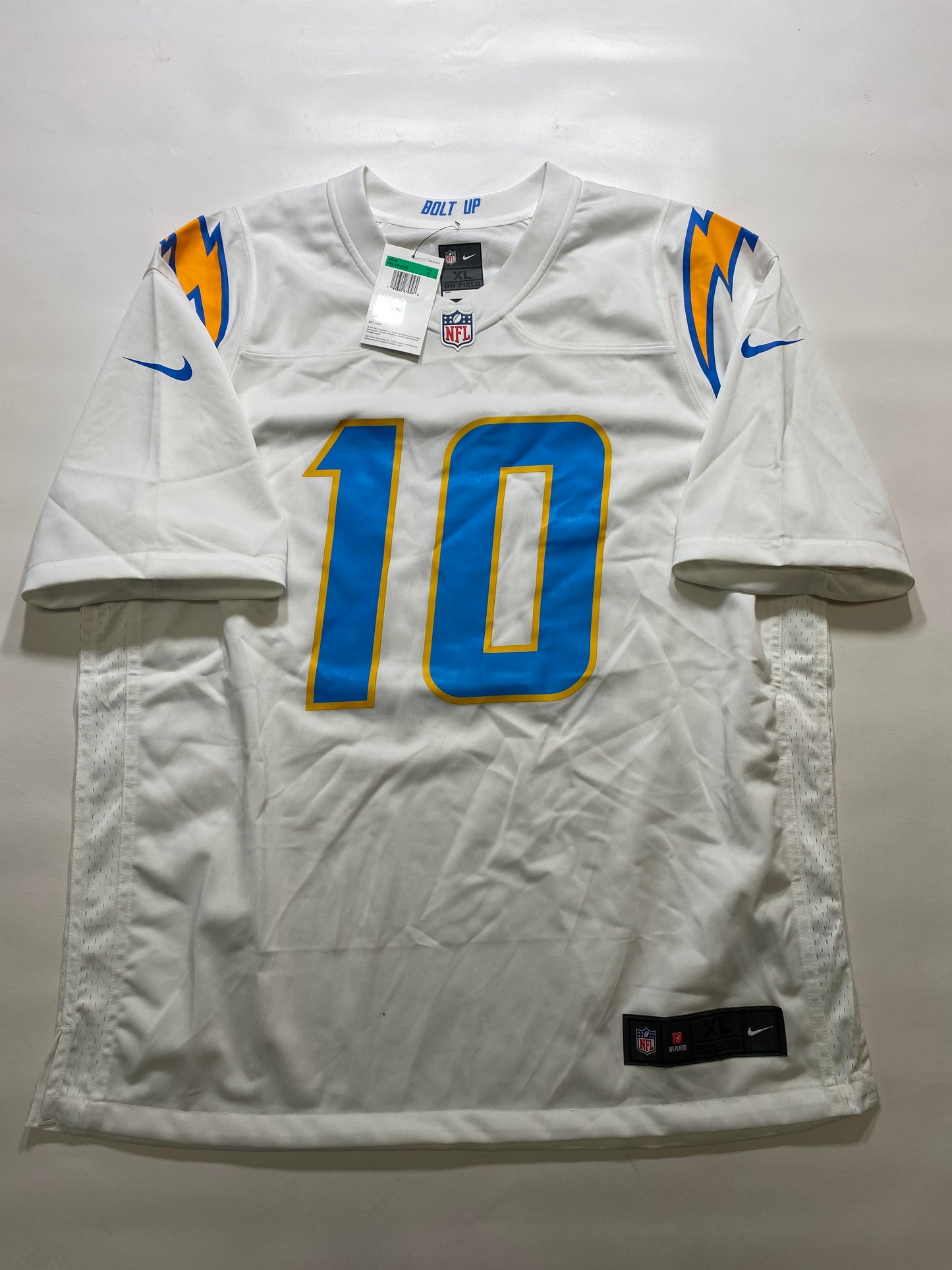 Los Angeles Chargers #10 Justin Herbert Nike Game Jersey - Mens XL