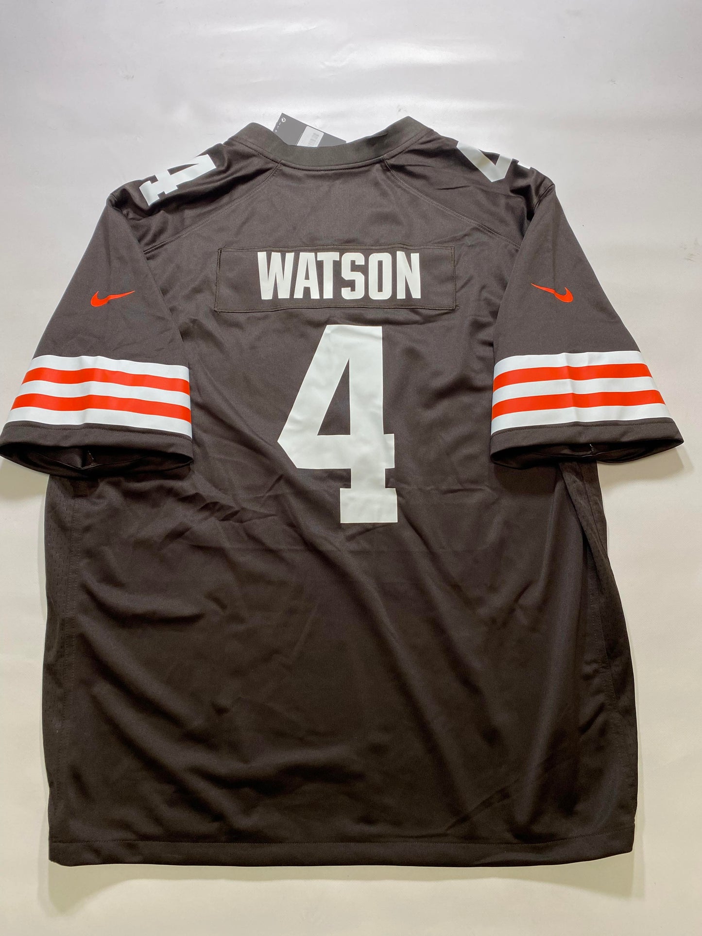 Cleveland Browns #4 Deshaun Watson Nike Game Jersey - Mens 3XL