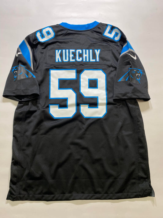 Carolina Panthers #59 Luke Kuechly Nike Game Jersey - Mens Large