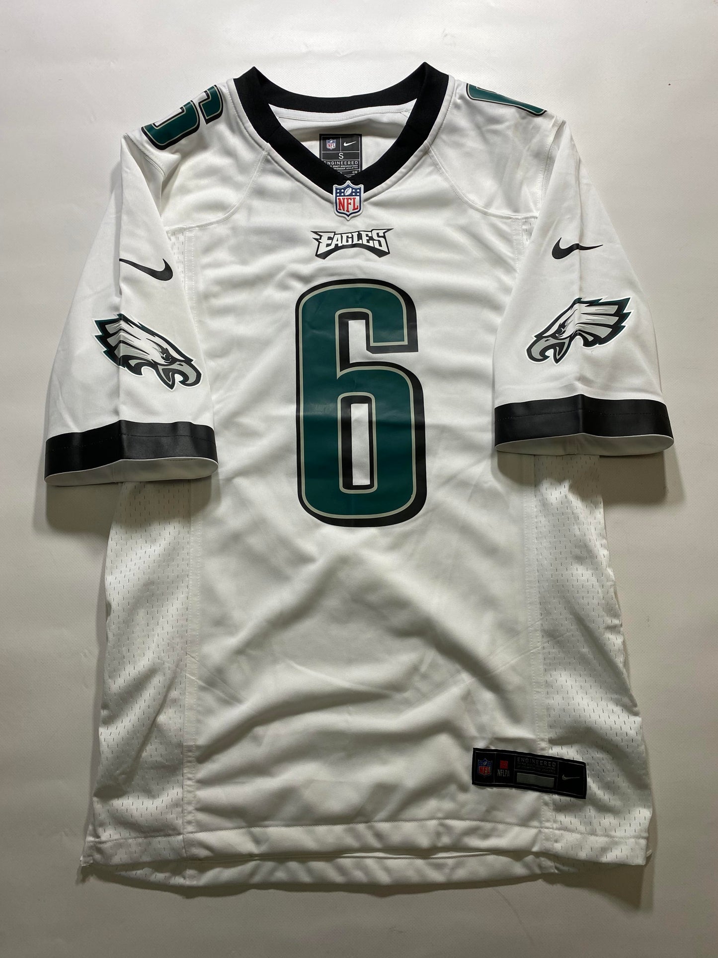 Philadelphia Eagles #6 DeVonta Smith Nike Game Jersey - Mens Small