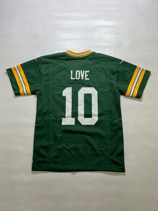 Green Bay Packers #10 Jordan Love Nike Game Jersey - Youth Medium