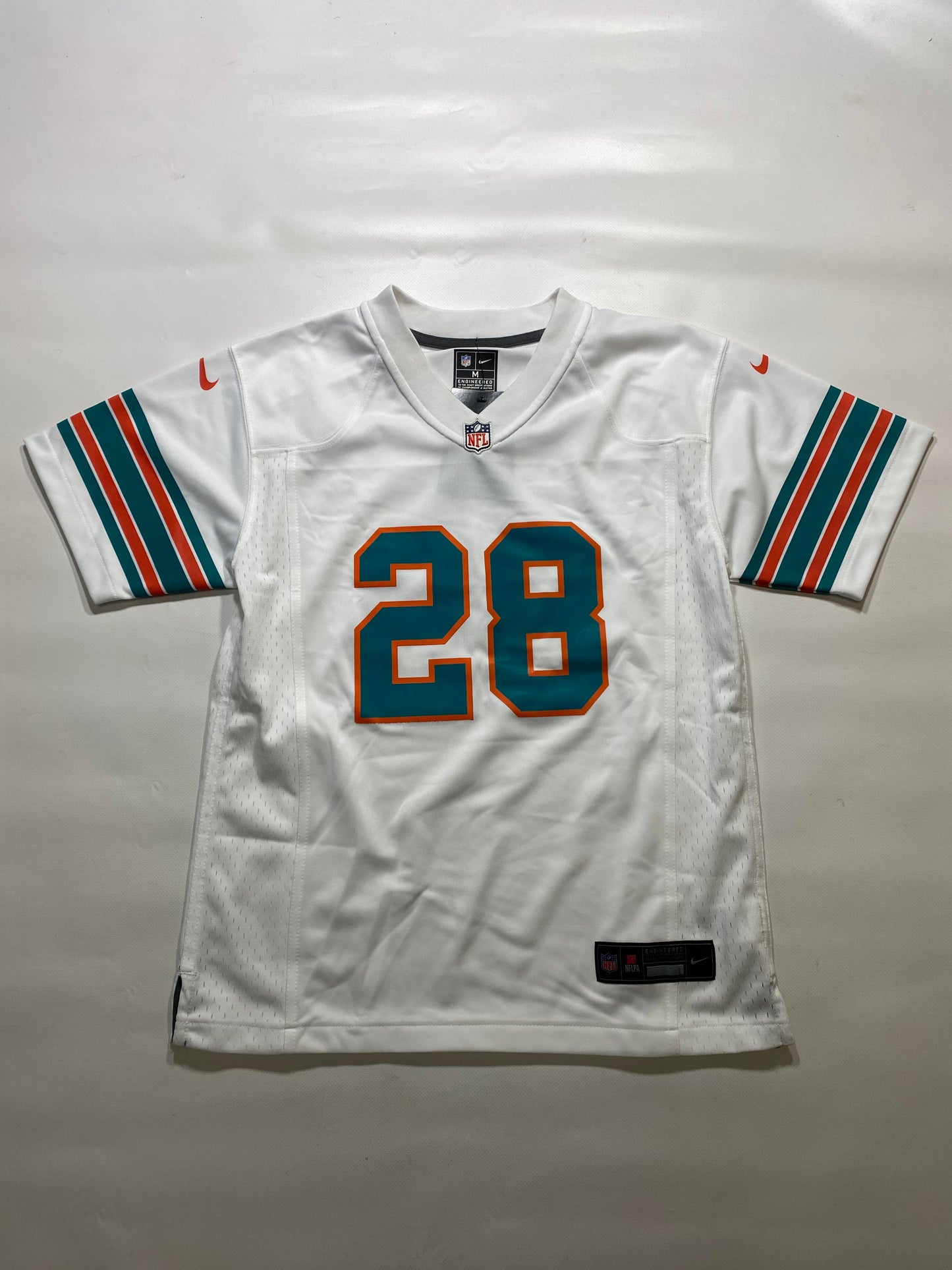 Miami Dolphins #28 De’Von Achane Nike Game Jersey - Youth Medium