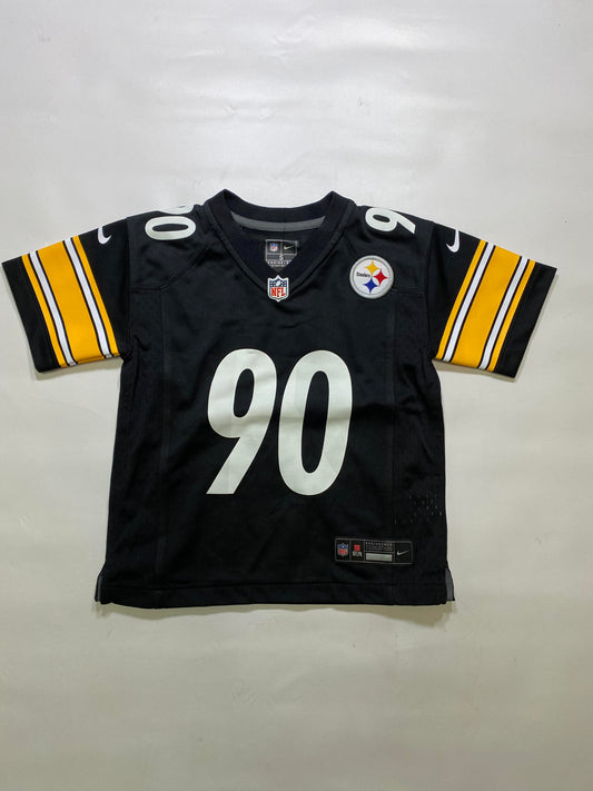 Pittsburgh Steelers #90 T. J. Watt Nike Game Jersey - 4 Years