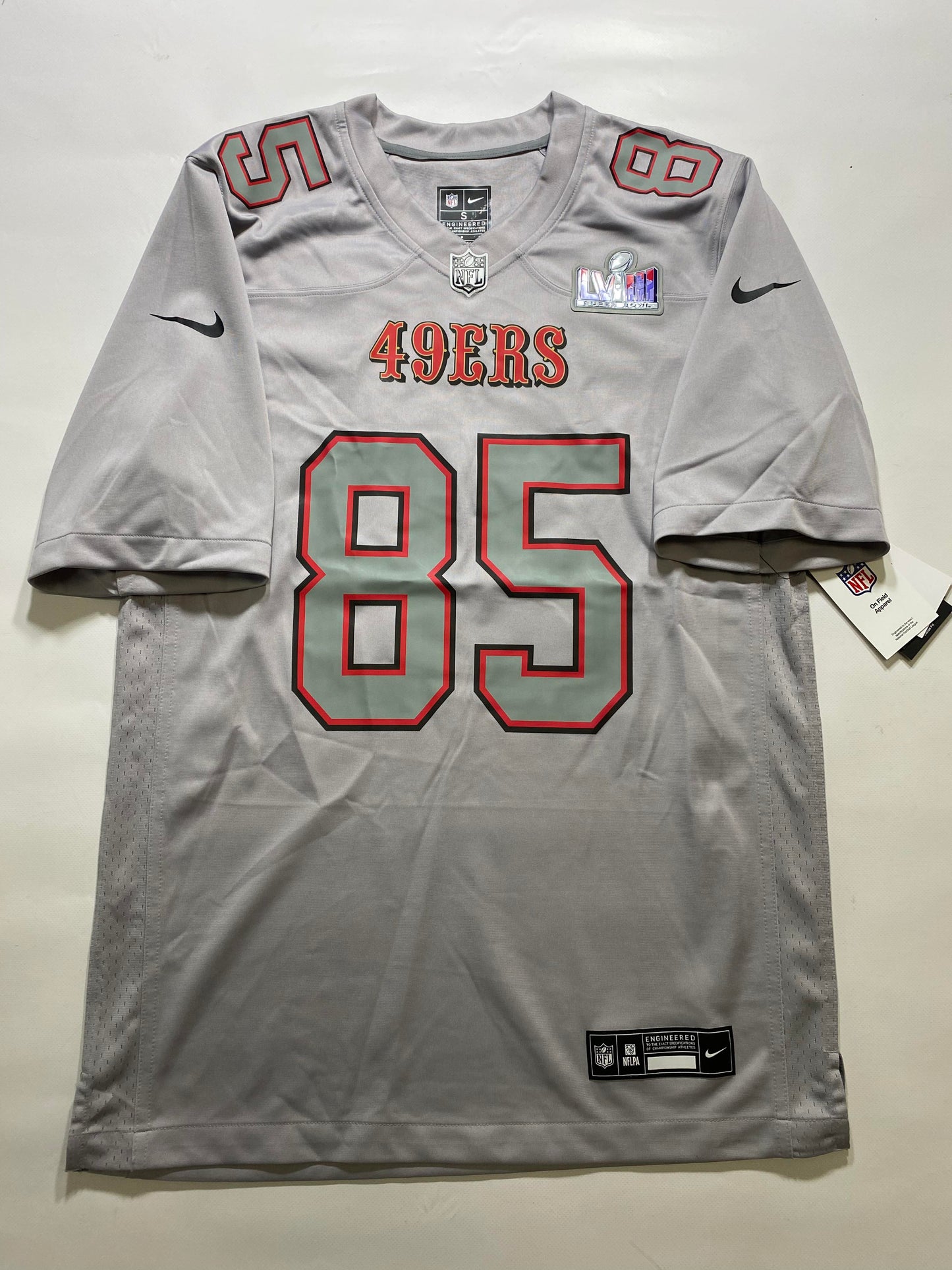 San Francisco 49ers #85 George Kittle Nike Game Jersey - Mens Small