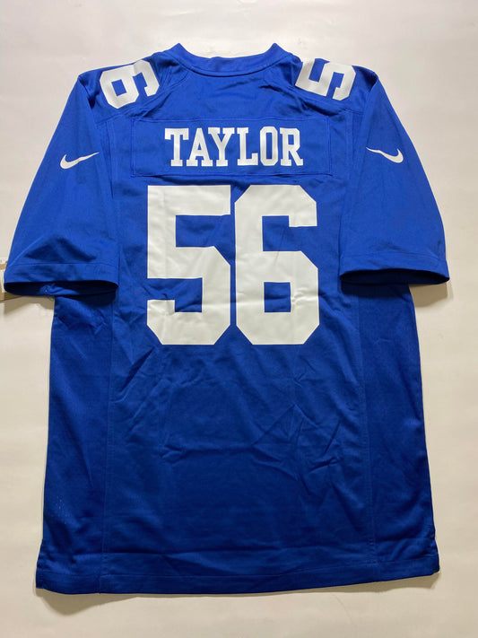 New York Giants #56 Lawrence Taylor Nike Game Jersey - Mens Medium