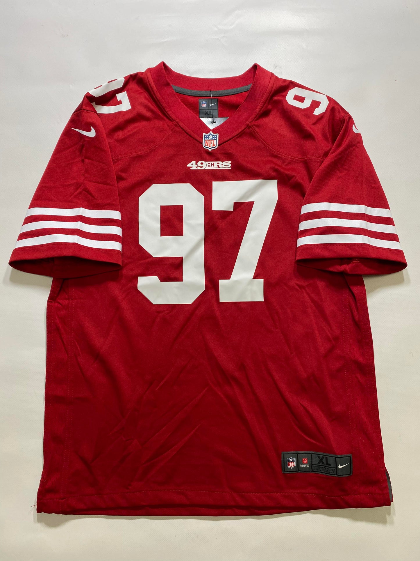 San Francisco 49ers #97 Nick Bosa Nike Game Jersey - Youth XL