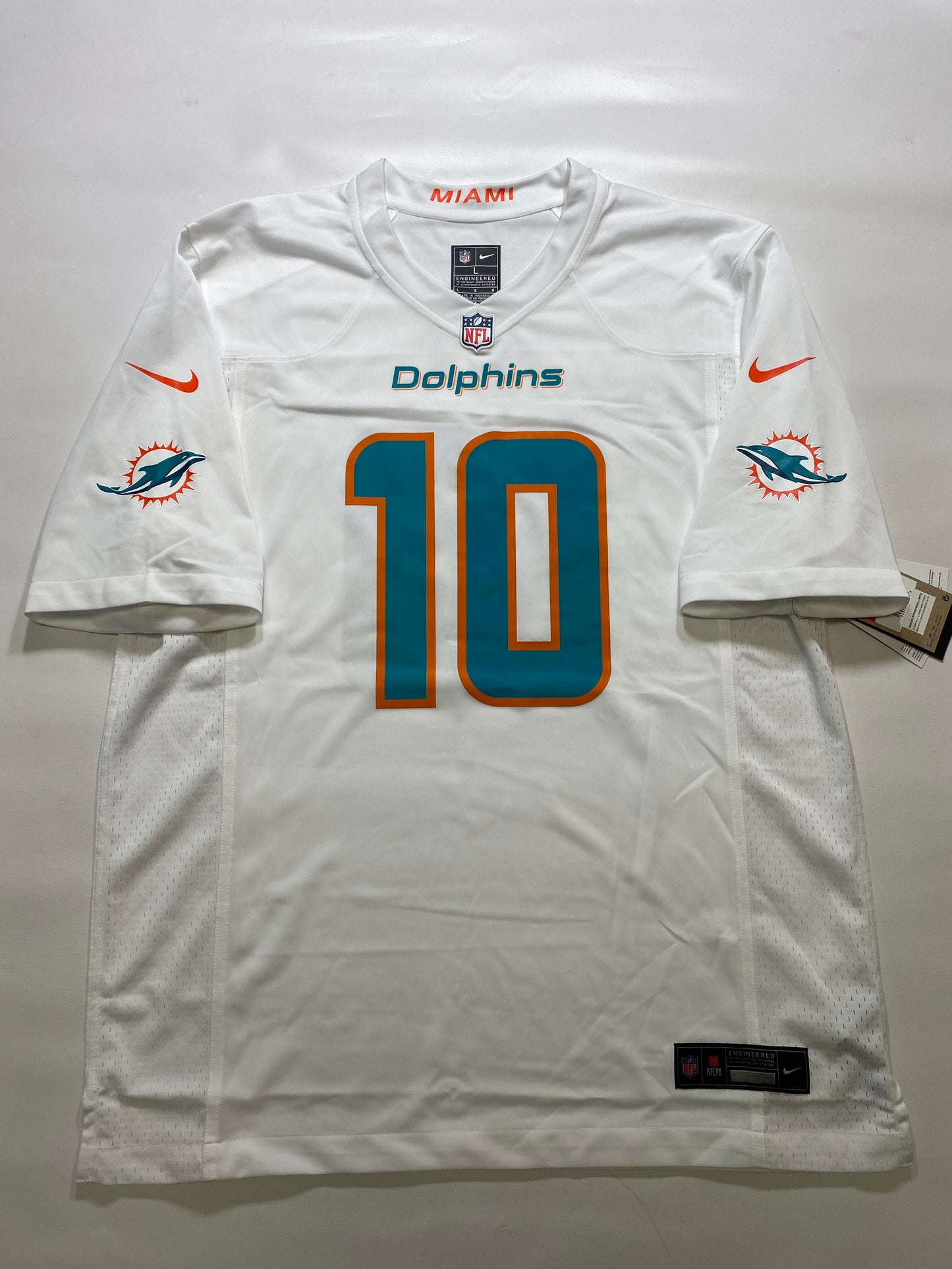 Miami Dolphins #10 Tyreek Hill Nike Game Jersey - Mens Large