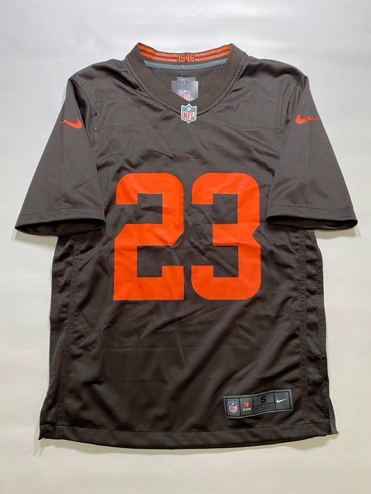 Cleveland Browns #23 Martin Emerson Jr. Nike Game Jersey - Mens Small