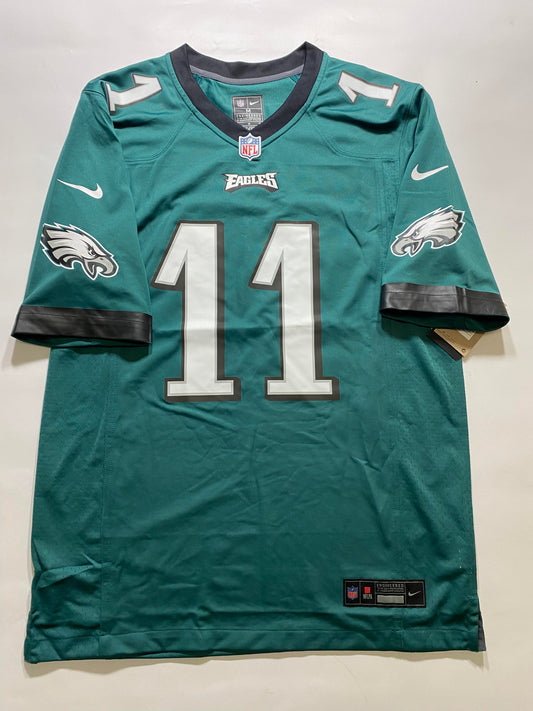 Philadelphia Eagles #11 A. J. Brown Nike Game Jersey - Mens Medium