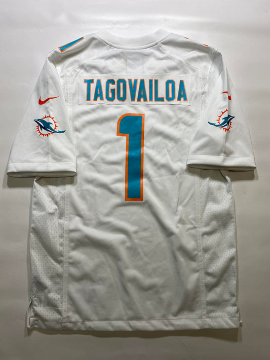 Miami Dolphins #1 Tua Tagovailoa Nike Game Jersey - Mens Small