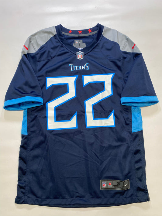 Tennessee Titans #22 Derrick Henry Nike Game Jersey - Mens Small