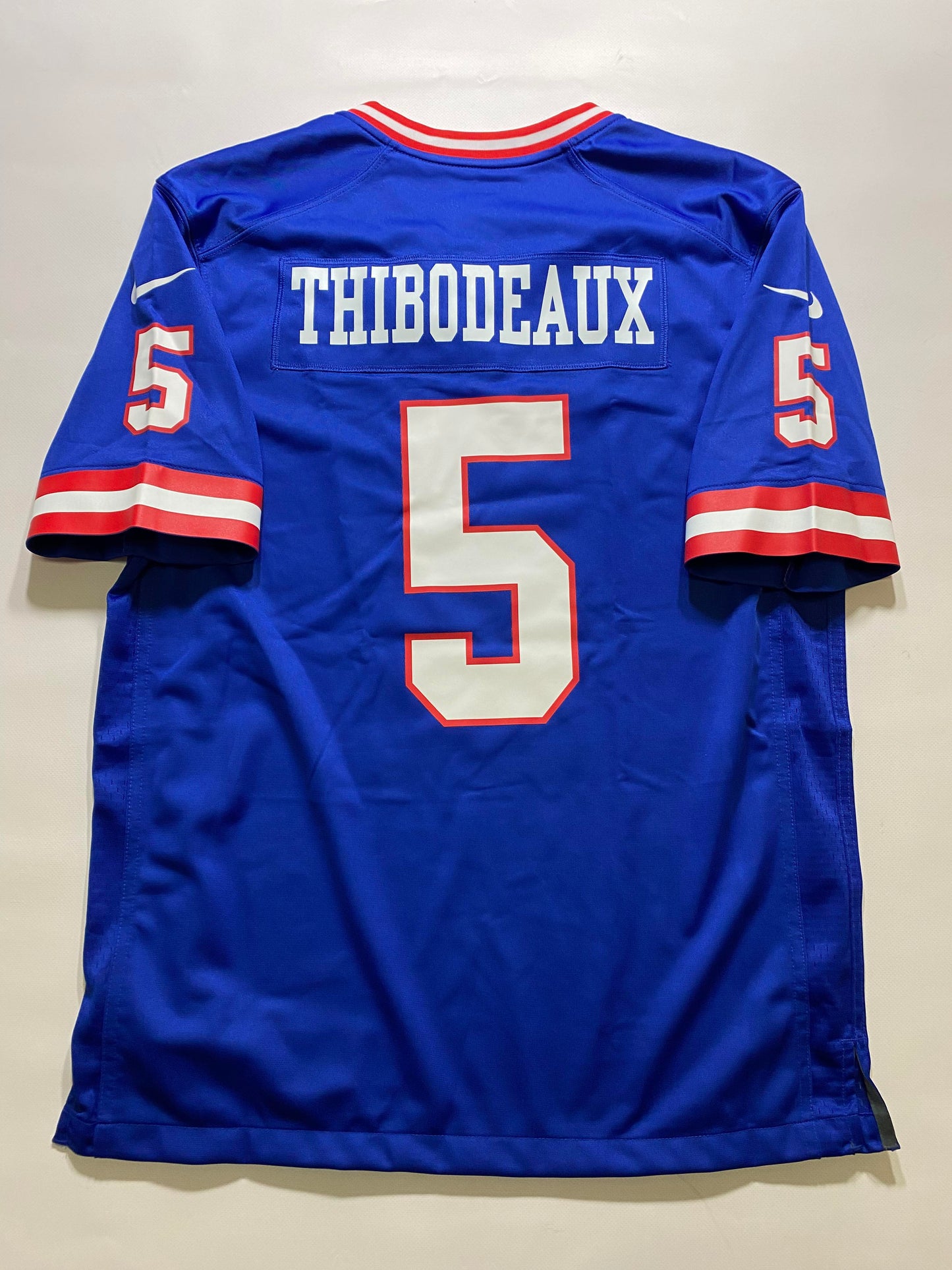 New York Giants #5 Kayvon Thibodeaux Nike Game Jersey - Mens Medium