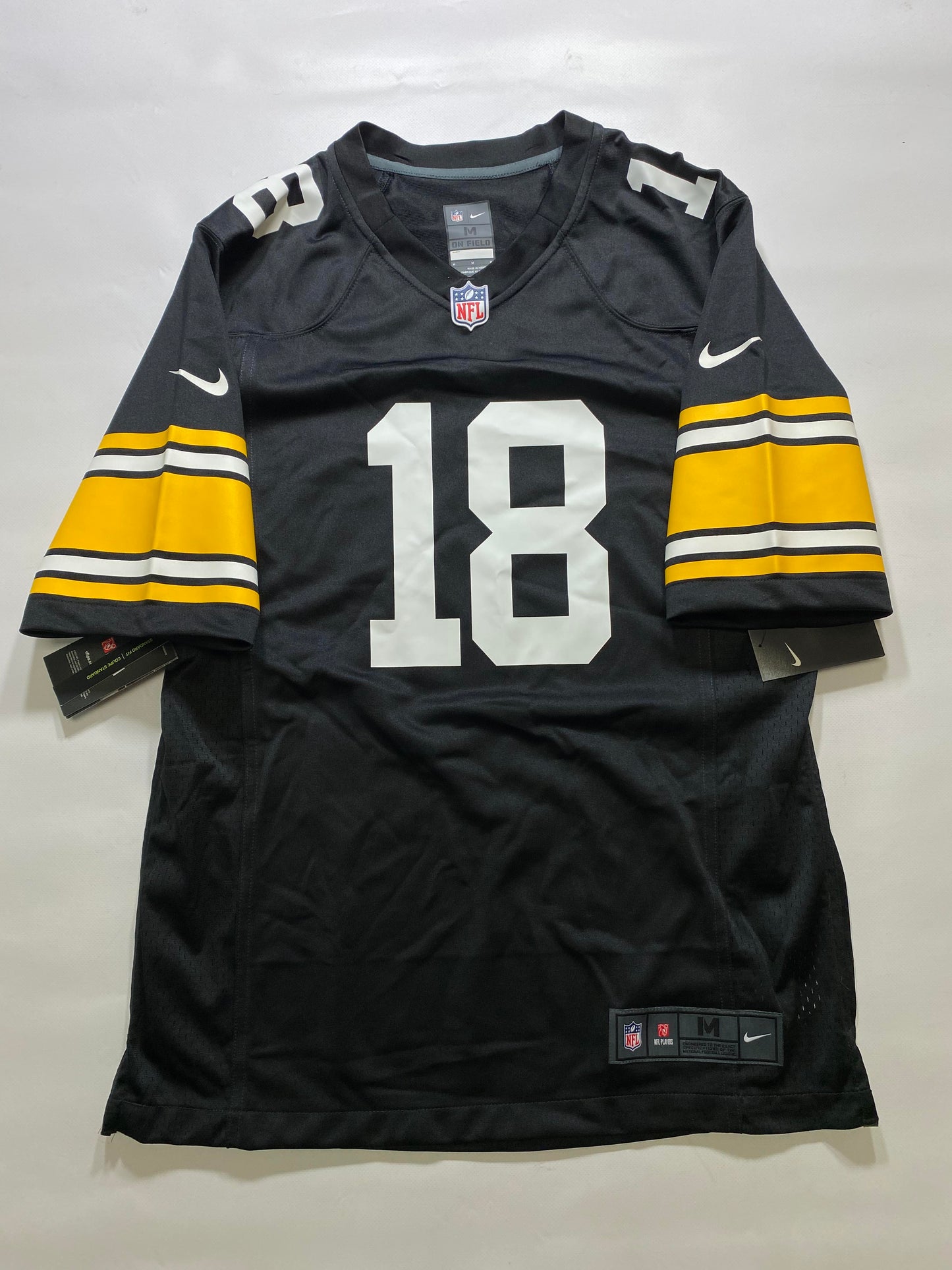 Pittsburgh Steelers #18 Diontae Johnson Nike Game Jersey - Mens Medium