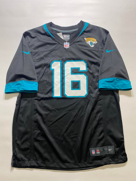 Jacksonville Jaguars #16 Trevor Lawrence Nike Game Jersey - Mens Large