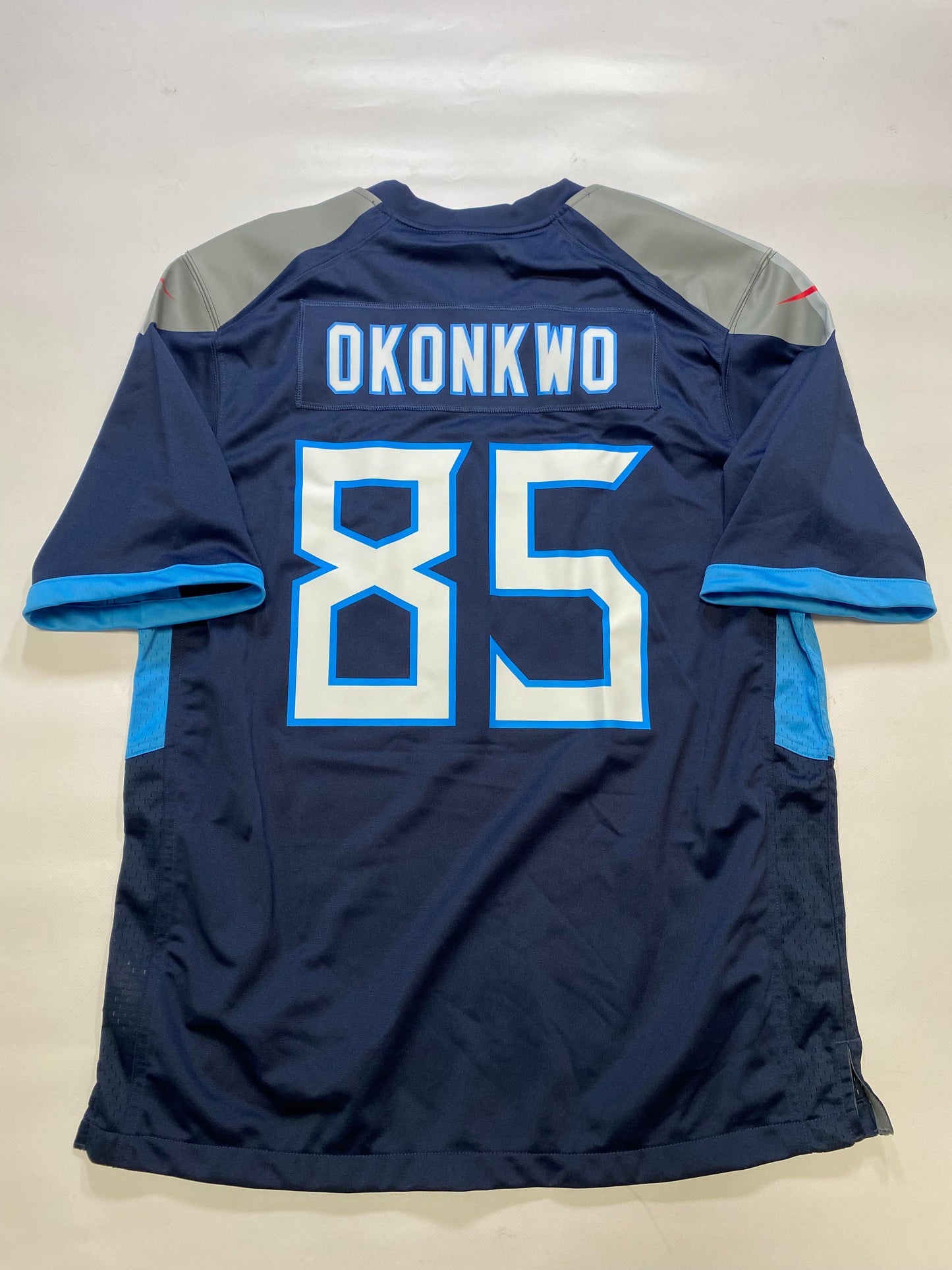 Tennessee Titans #85 Chigoziem Okonkwo Nike Game Jersey - Mens Large