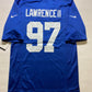 New York Giants #97 Dexter Lawrence II Nike Game Jersey - Mens Small