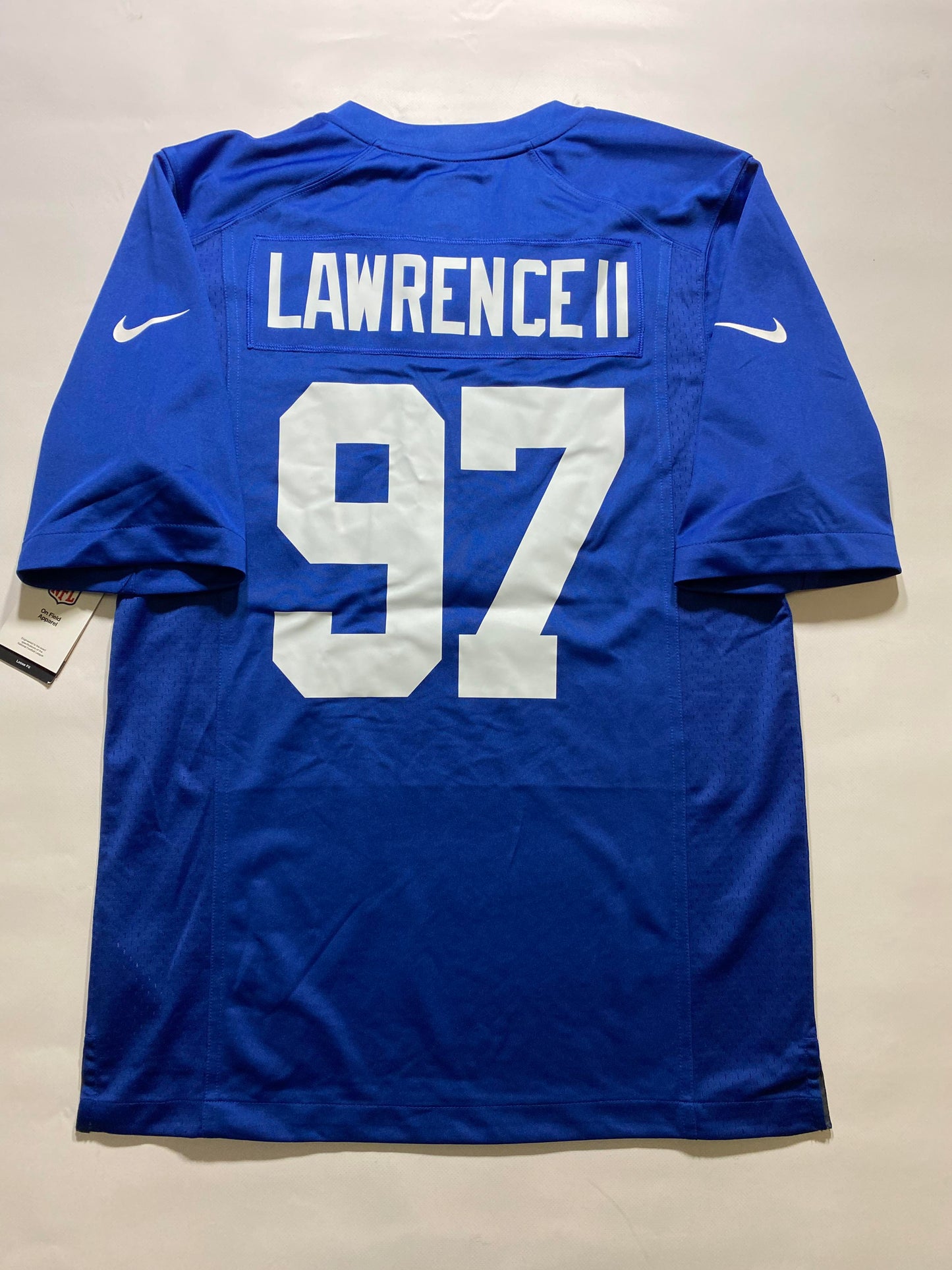 New York Giants #97 Dexter Lawrence II Nike Game Jersey - Mens Small