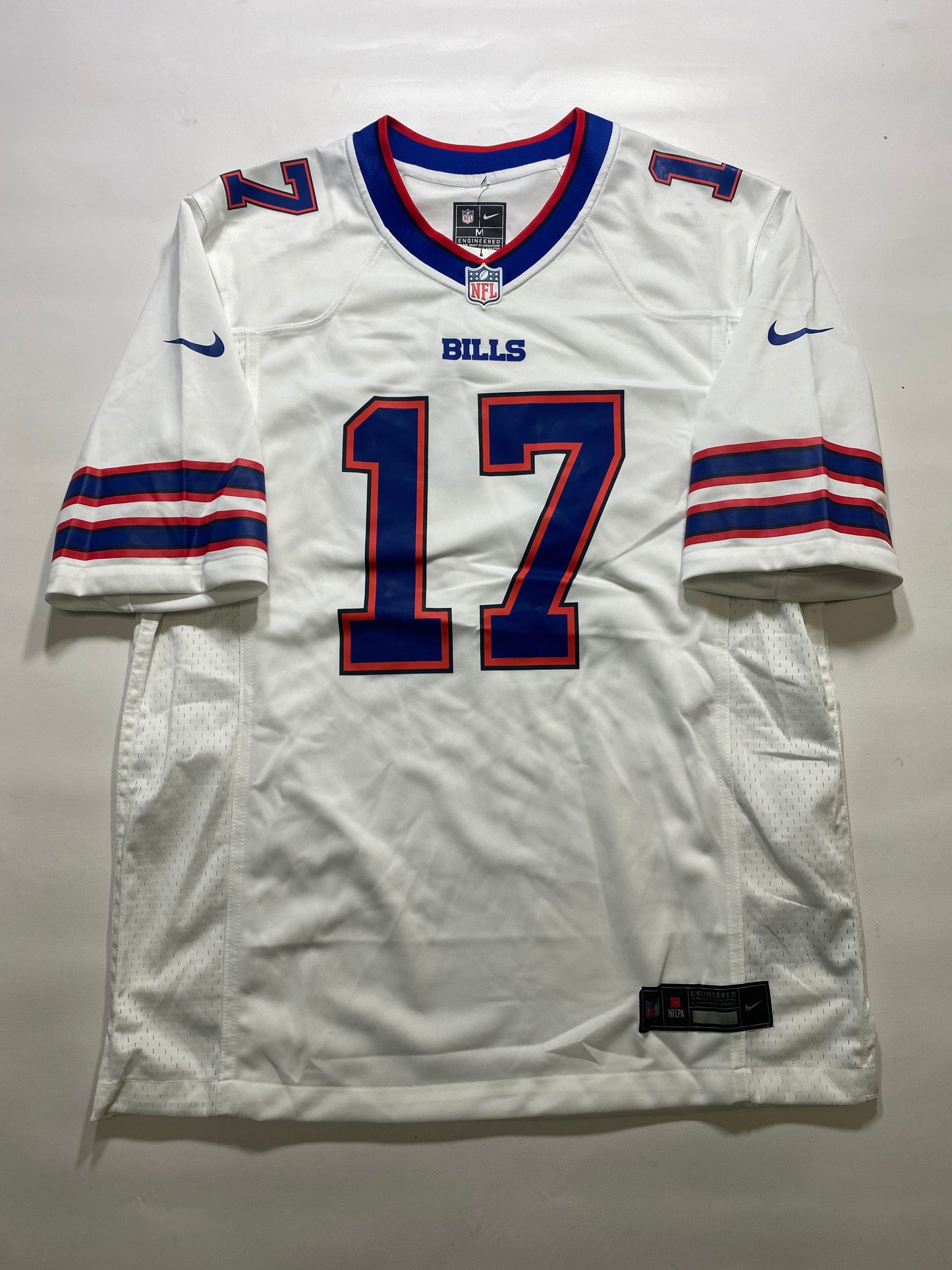 Buffalo Bills #17 Josh Allen Nike Game Jersey - Mens Medium