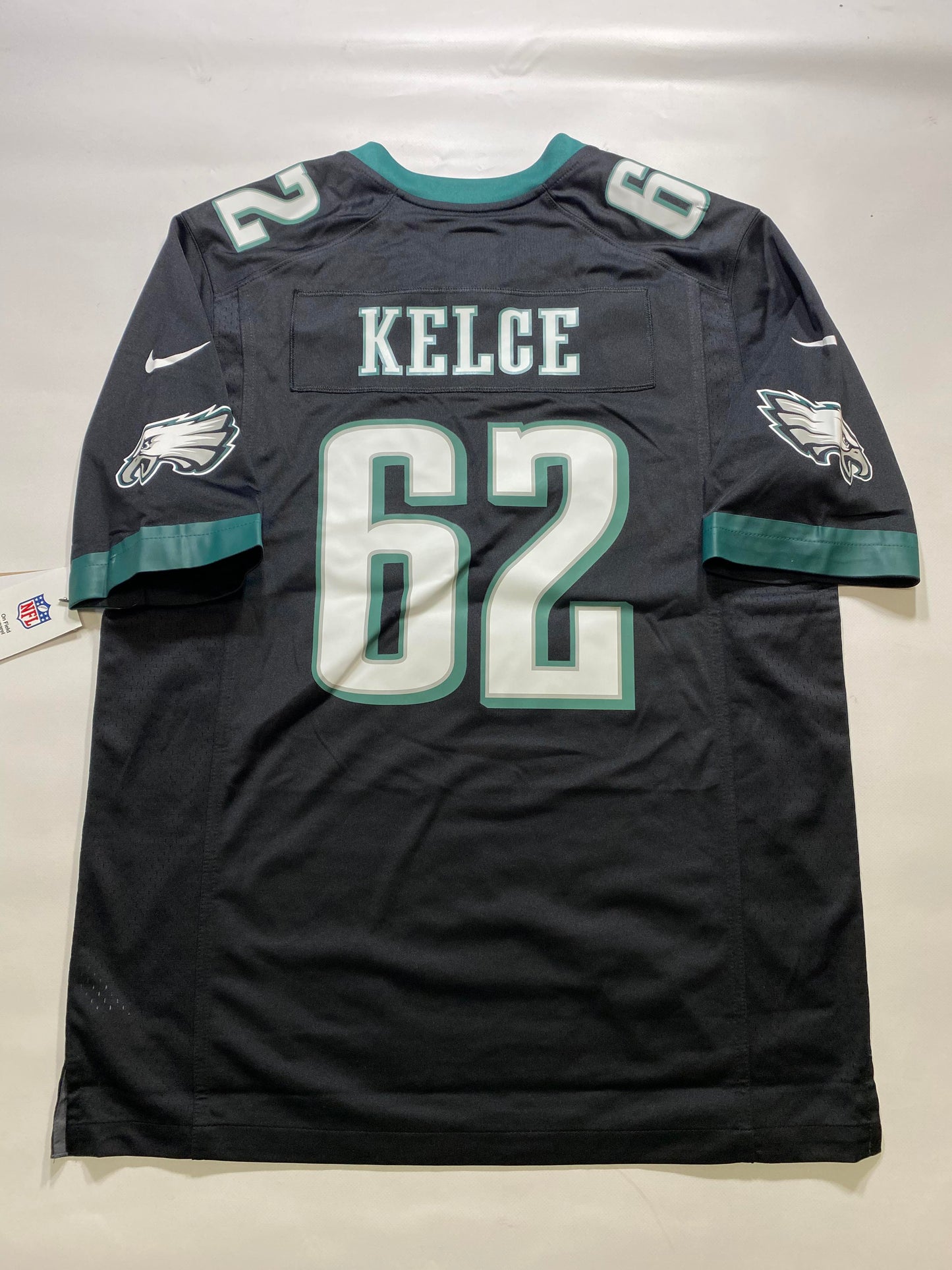 Philadelphia Eagles #62 Jason Kelce Nike Game Jersey - Mens Small