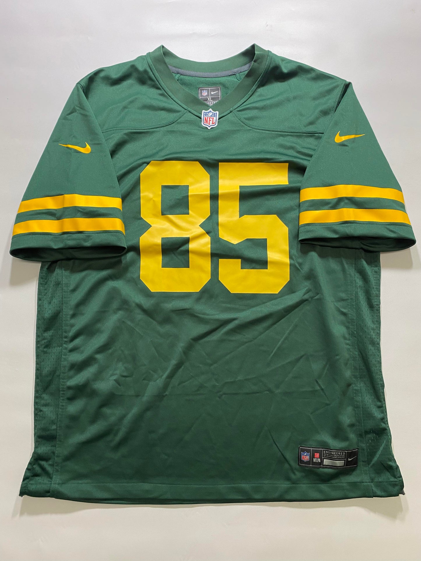 Green Bay Packers #85 Tucker Kraft Nike Game Jersey - Mens XL