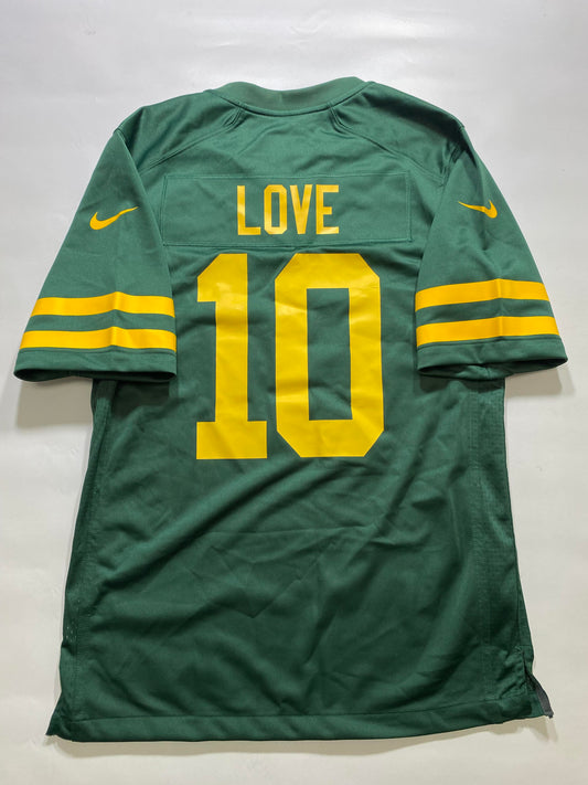 Green Bay Packers #10 Jordan Love Nike Game Jersey - Mens Small