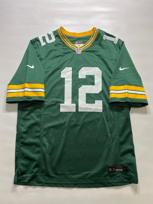 Green Bay Packers #12 Aaron Rodgers Nike Game Jersey - Mens XL