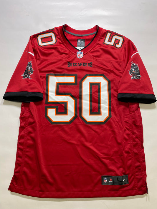 Tampa Bay Buccaneers #50 Vita Vea Nike Game Jersey - Mens Large