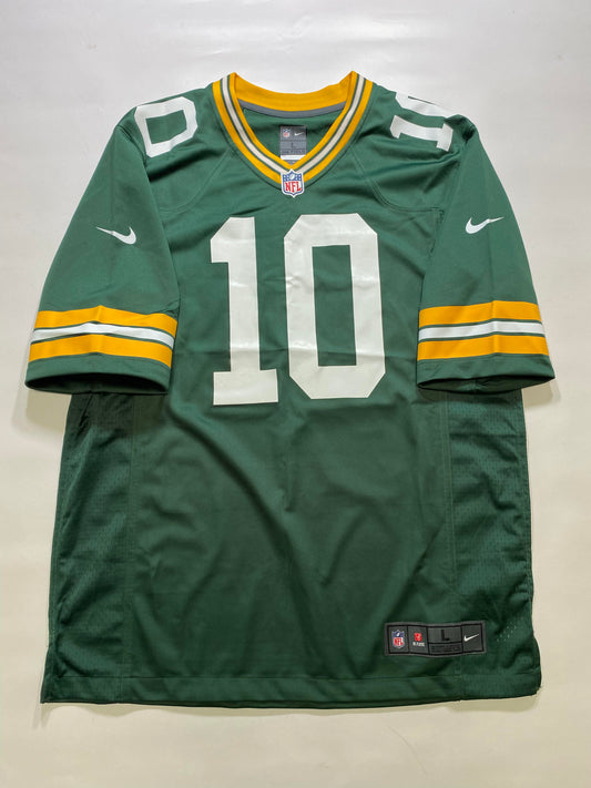 Green Bay Packers #10 Jordan Love Nike Game Jersey - Mens Large