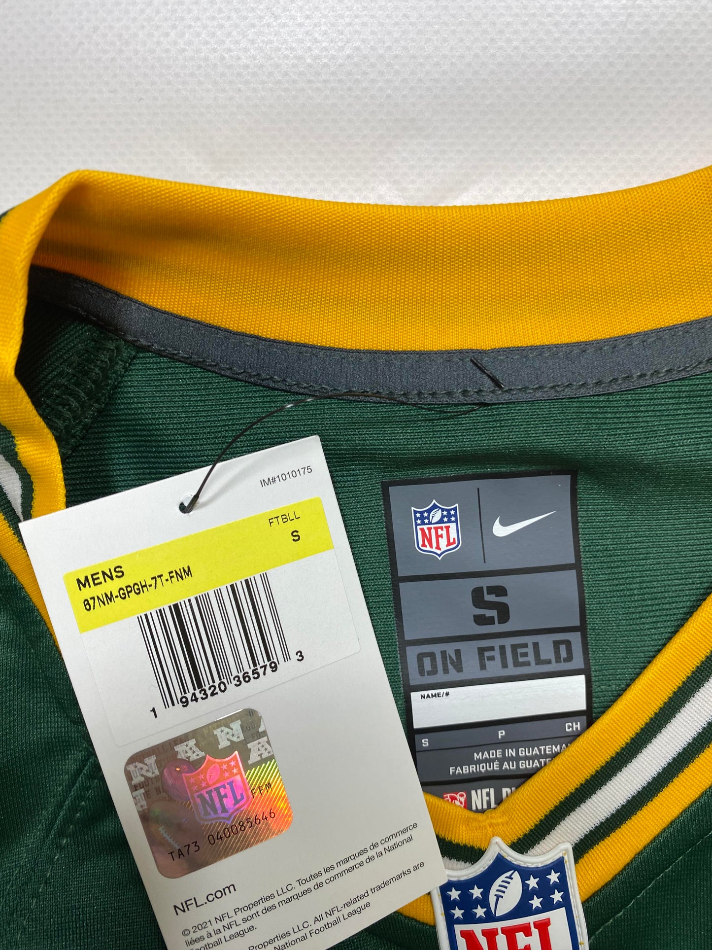 Green Bay Packers #10 Jordan Love Nike Game Jersey - Mens Small