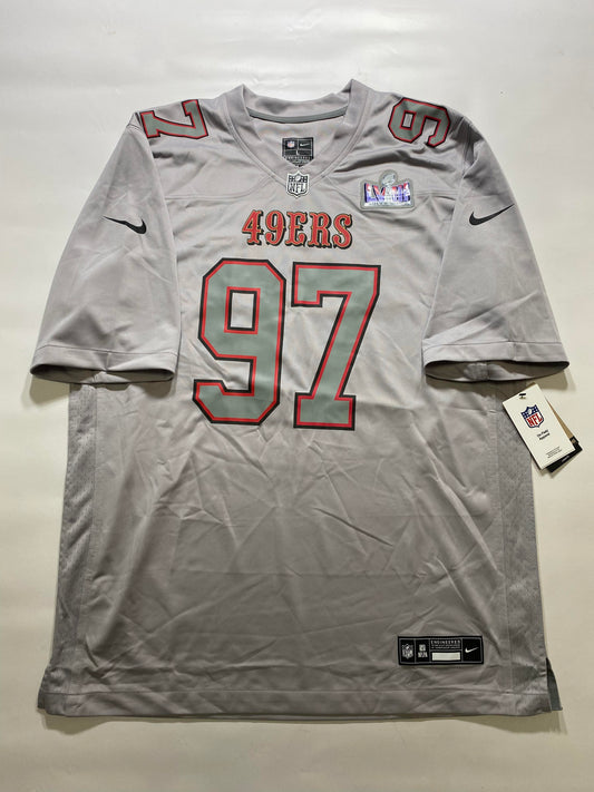 San Francisco 49ers #97 Nick Bosa Nike Game Jersey - Mens Large