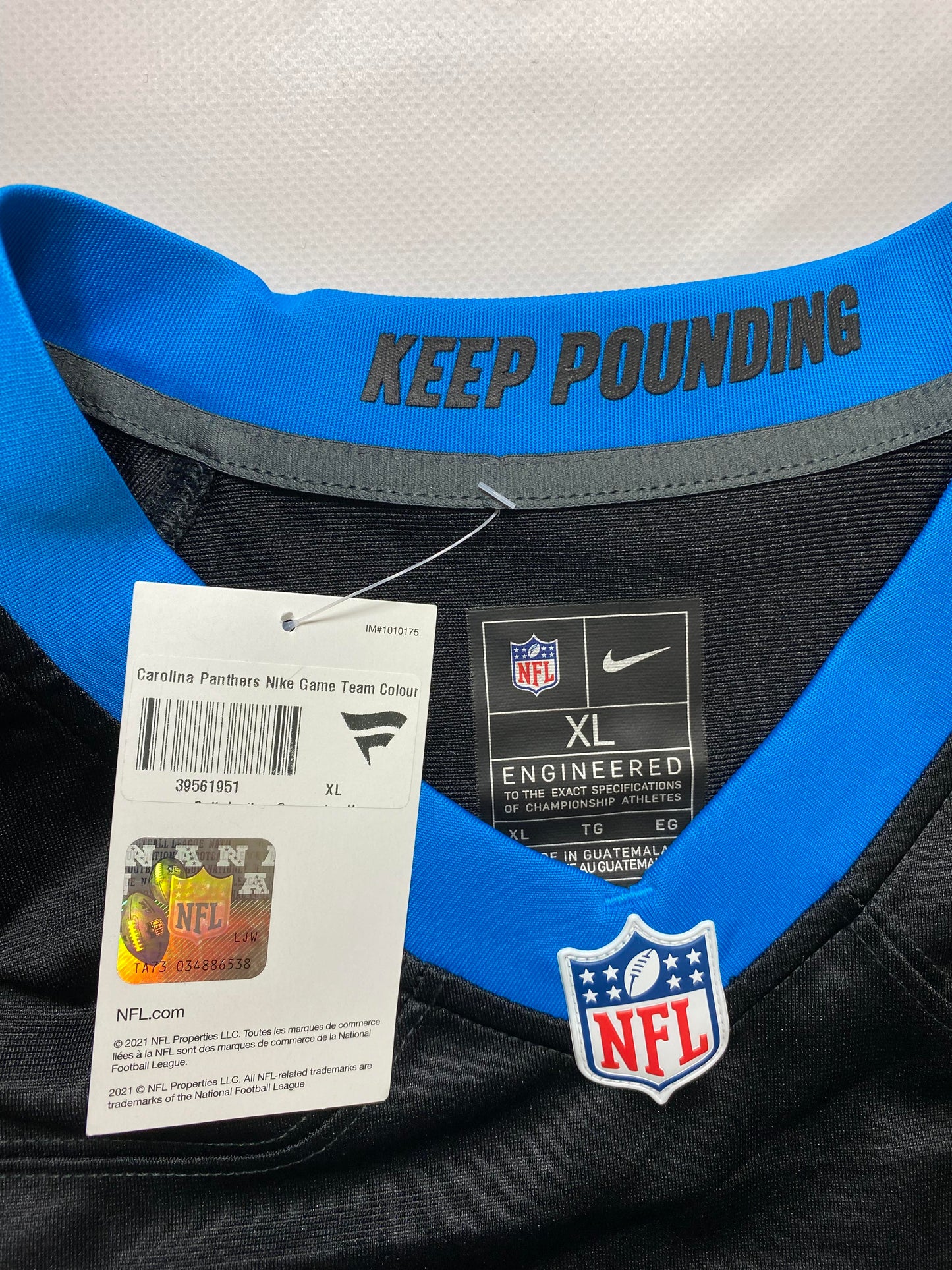 Carolina Panthers #9 Bryce Young Nike Game Jersey - Mens XL