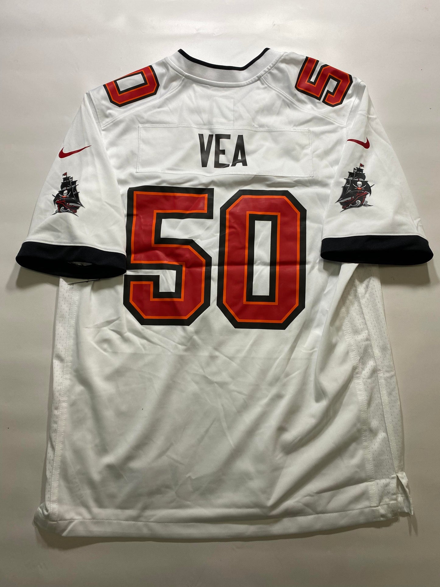 Tampa Bay Buccaneers #50 Vita Vea Nike Game Jersey - Mens Large