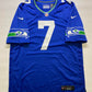 Seattle Seahawks #7 Geno Smith Nike Game Jersey - Mens Large
