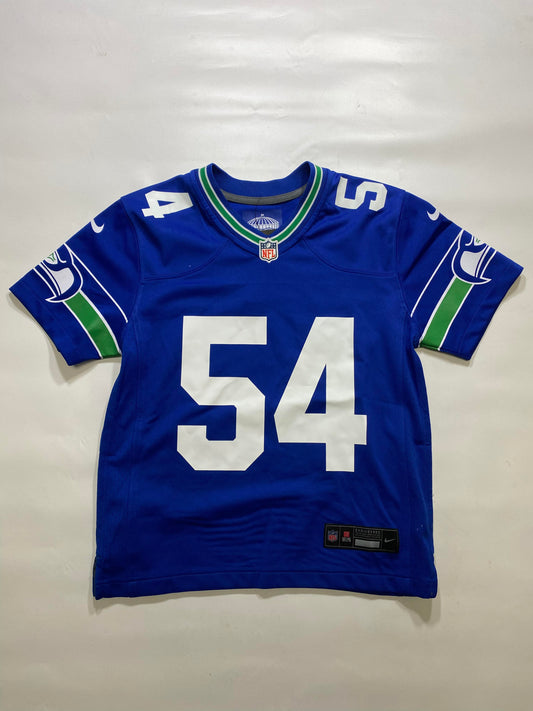 Seattle Seahawks #54 Bobby Wagner Nike Game Jersey - Youth Small