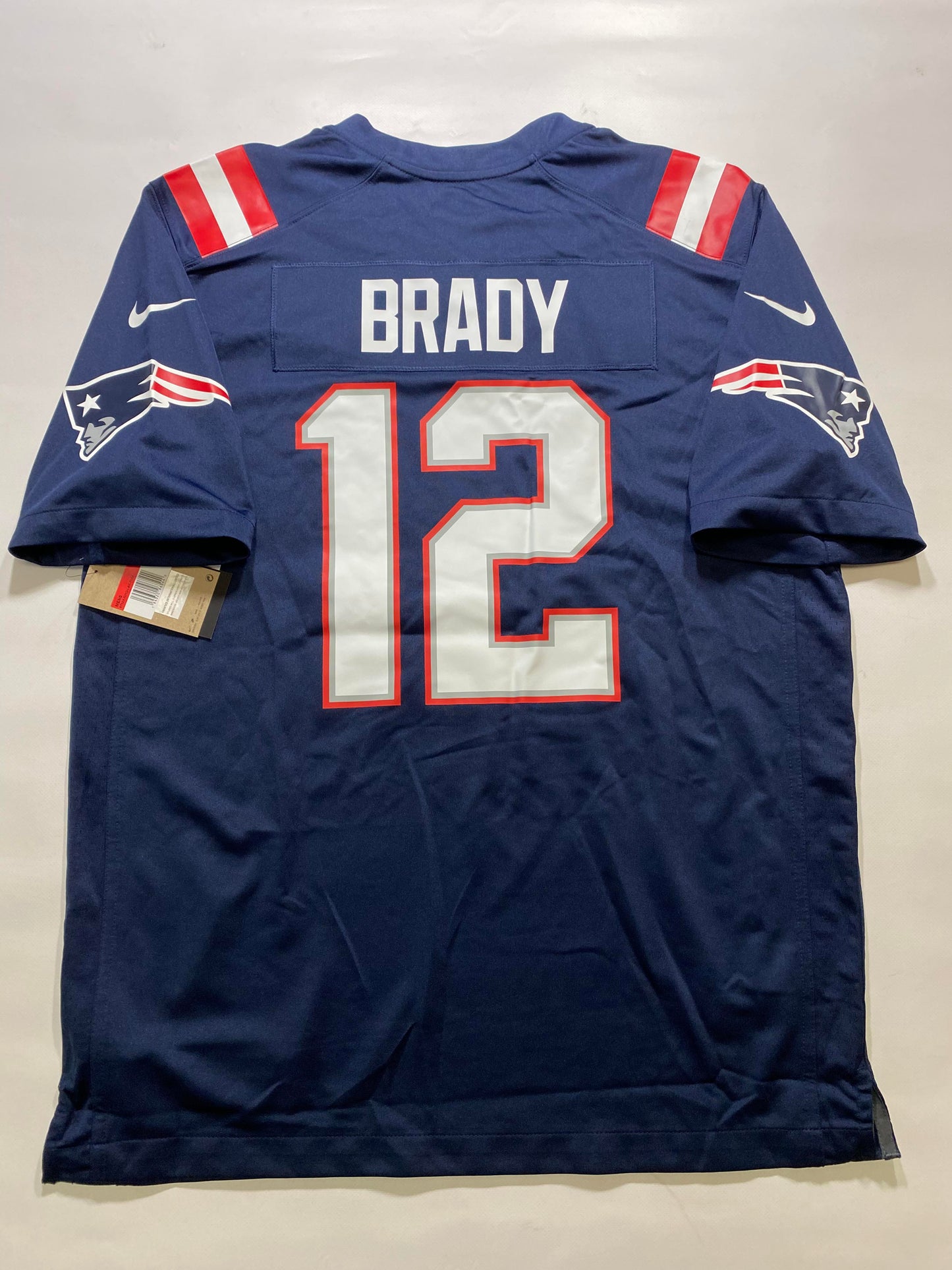 New England Patriots #12 Tom Brady Nike Game Jersey - Mens Large