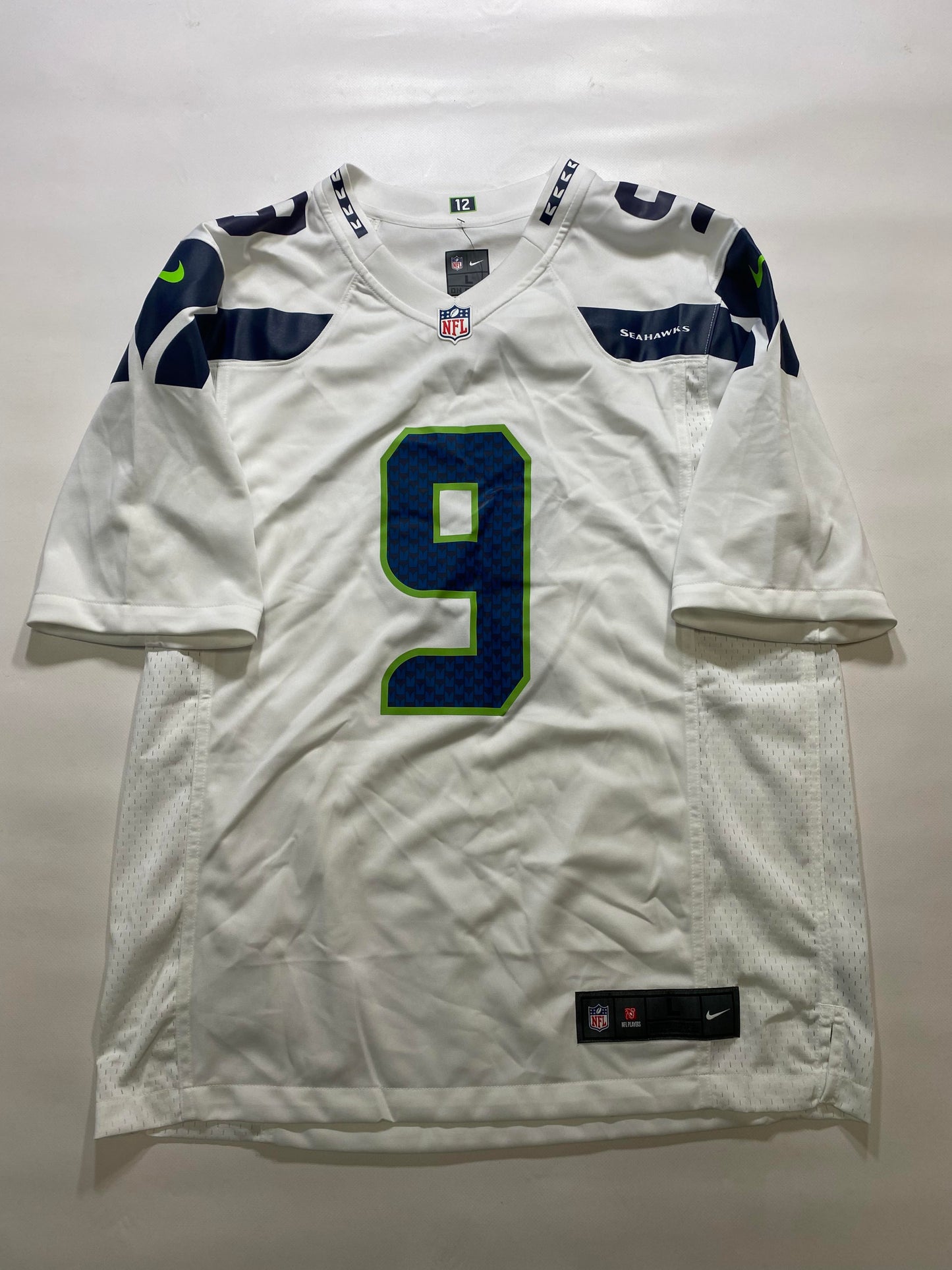 Seattle Seahawks #9 Kenneth Walker III Nike Game Jersey - Mens Large