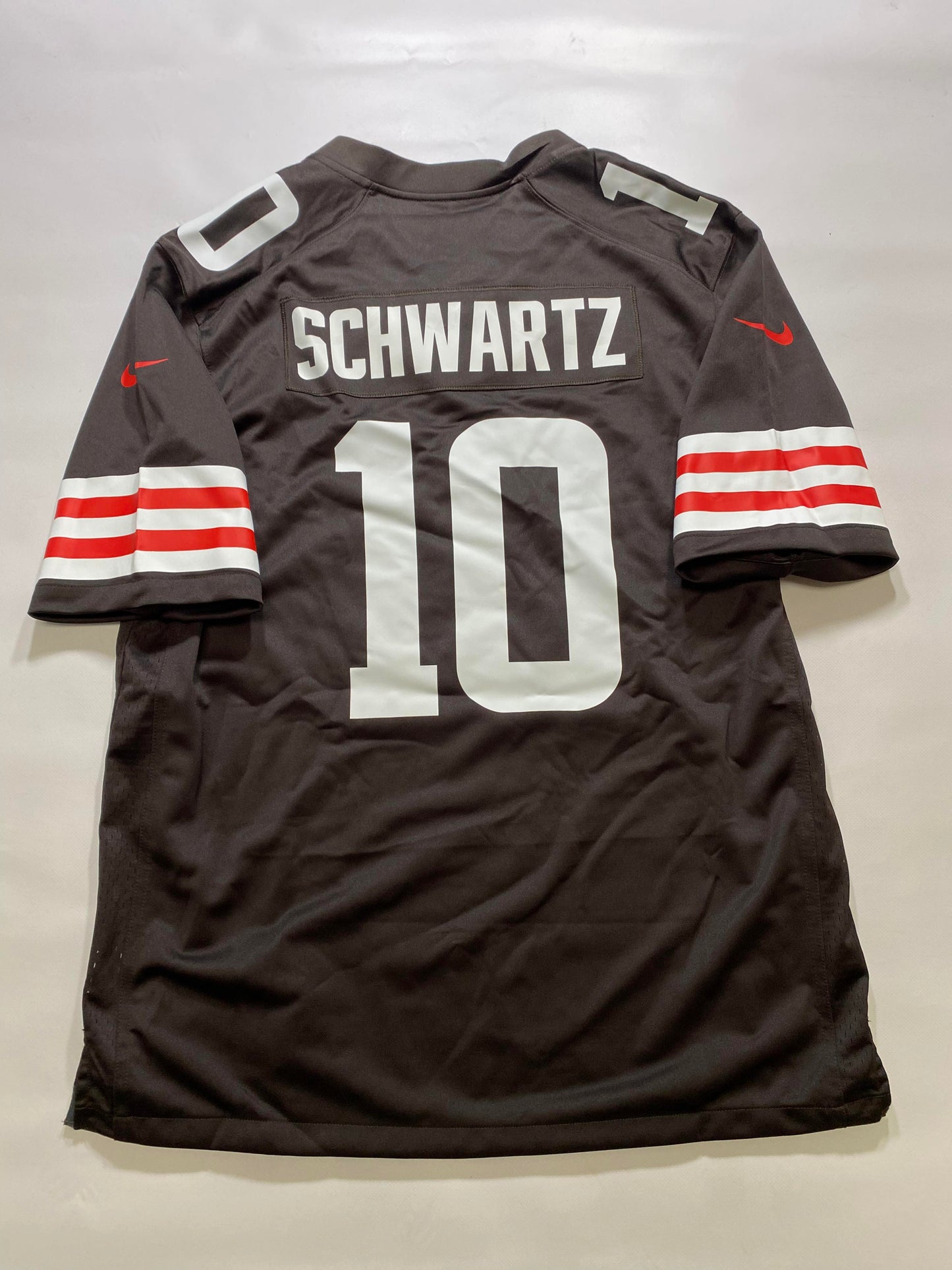 Cleveland Browns #10 Anthony Schwartz Nike Game Jersey - Mens Large