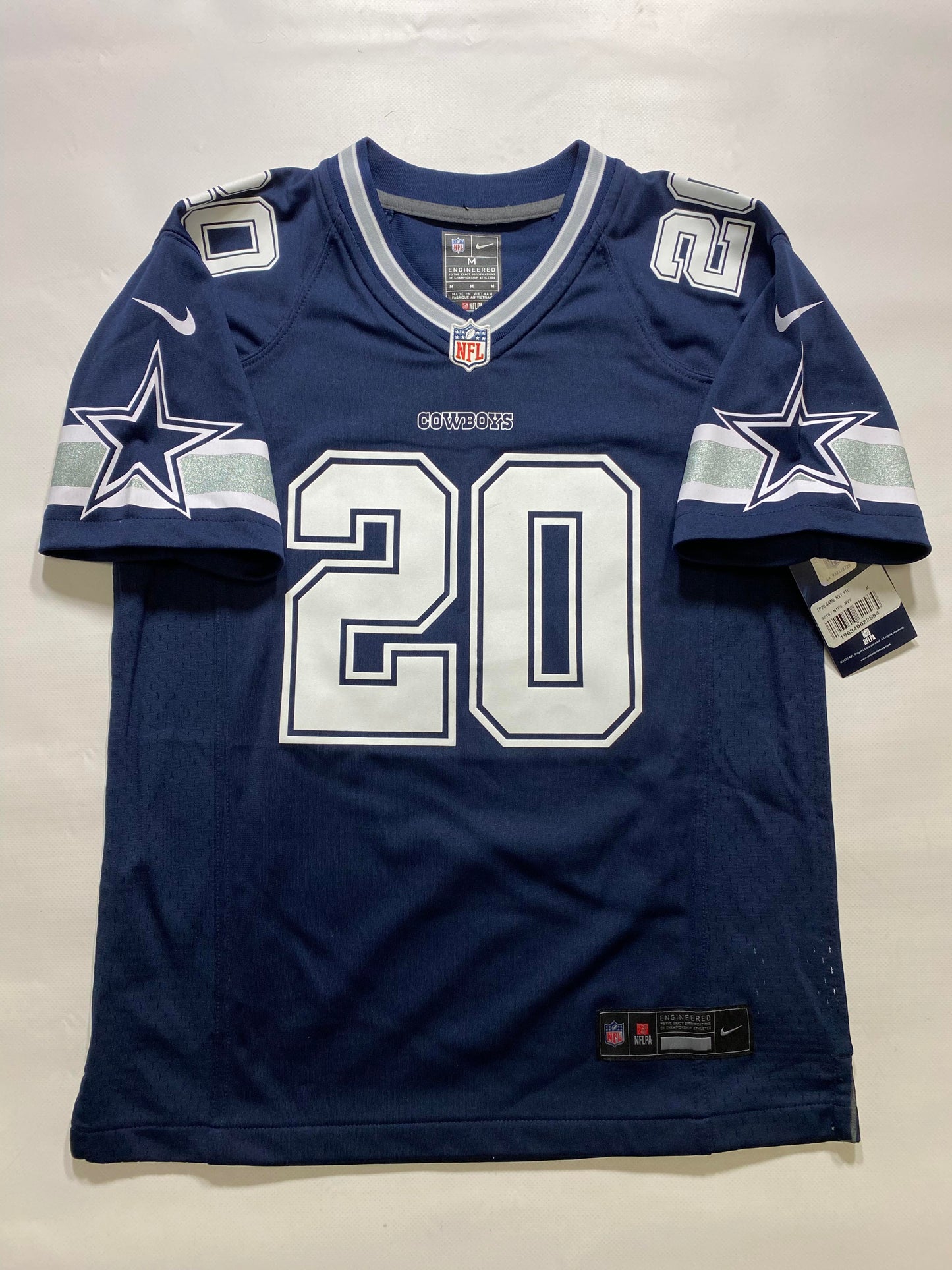 Dallas Cowboys #20 Tony Pollard Nike Game Jersey - Youth Medium