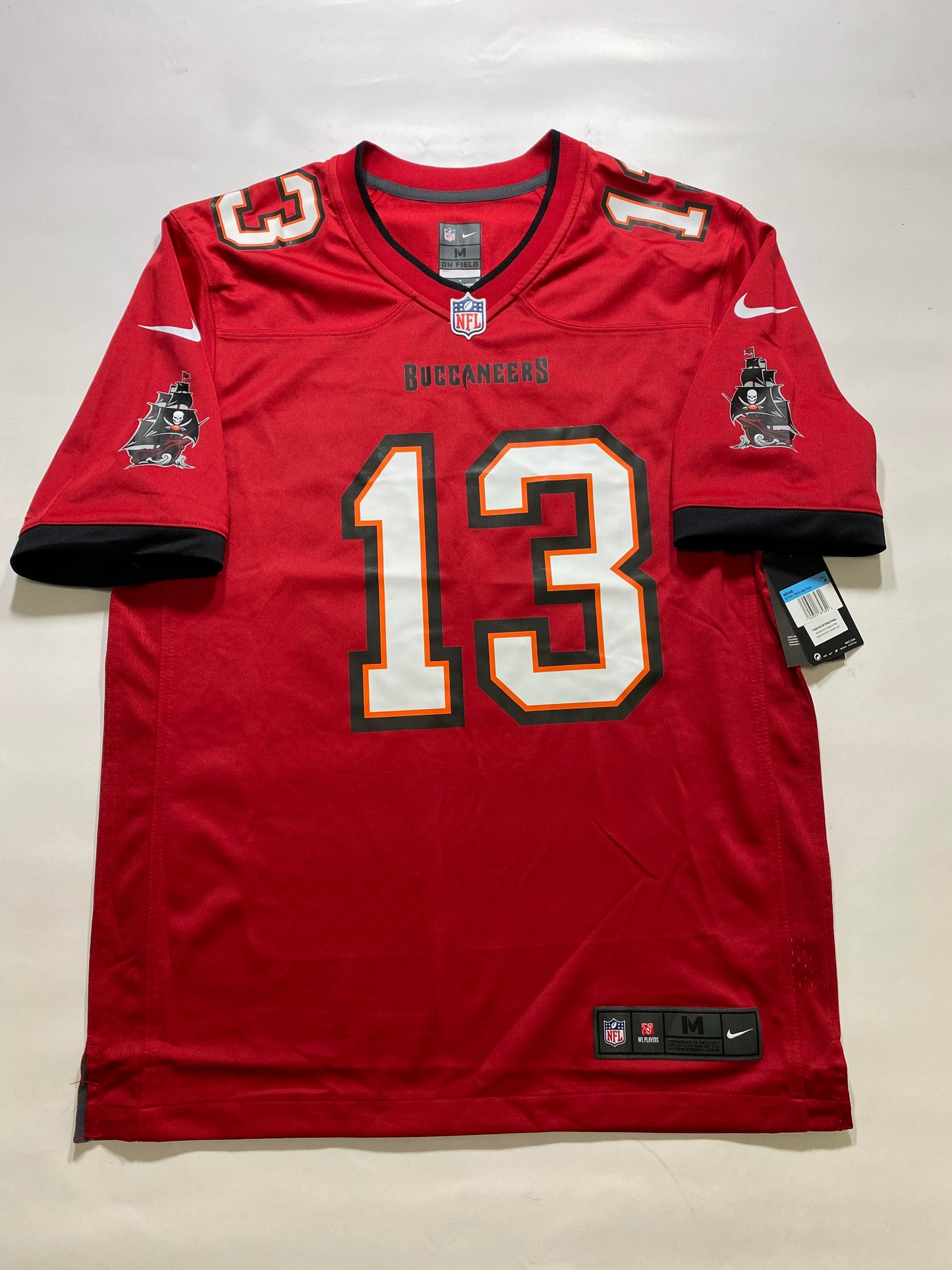 Tampa Bay Buccaneers #13 Mike Evans Nike Game Jersey - Mens Medium