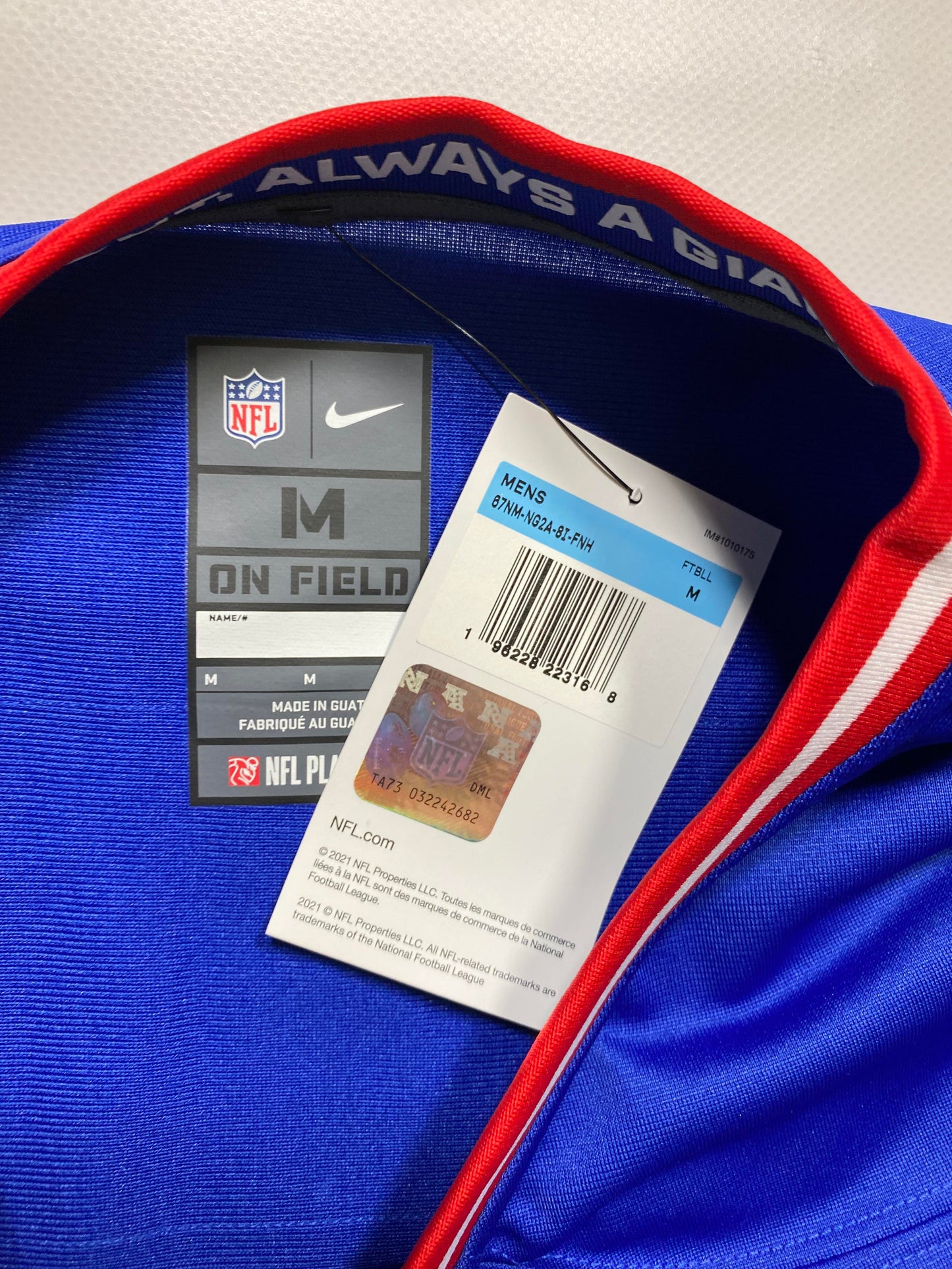 New York Giants #5 Kayvon Thibodeaux Nike Game Jersey - Mens Medium